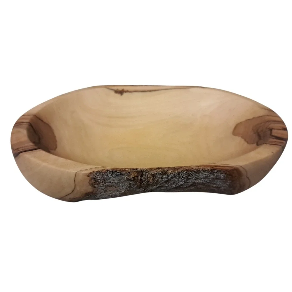 Trinket Dish Wooden Handmade From Jordan